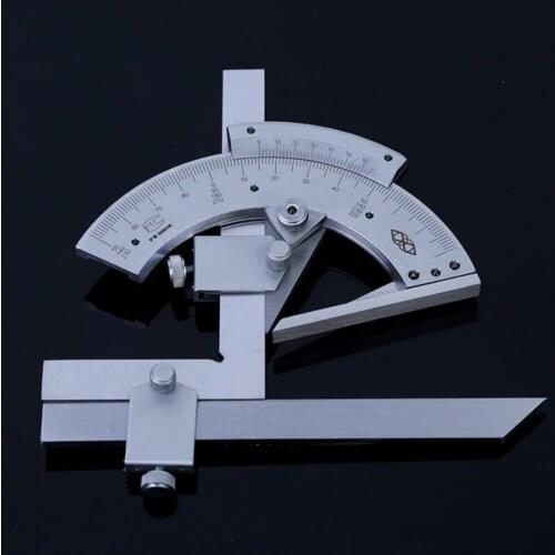 Degree Universal Angle Ruler Bevel Protractor Angle Measuring Instrument Stainless Steel Angle Ruler Woodworking Tools
