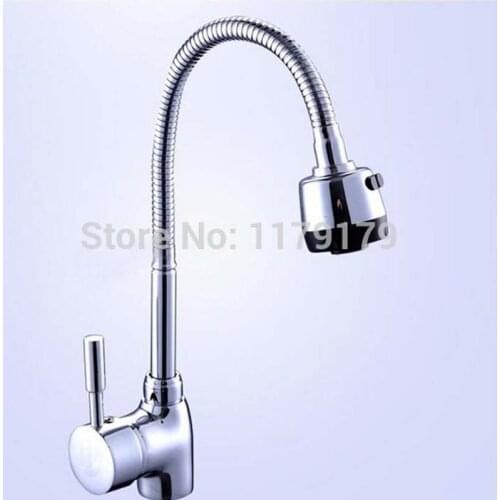 Curve mutifunctionalr tap faucet,brass chrome plated faucet, wash basin hot & cool faucet kitchen faucet C1