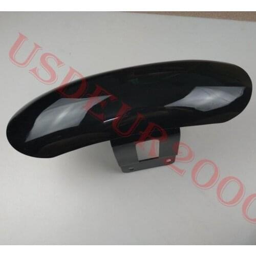 Short 35cm Metal Front Fender mudguard for Harley Davidson Sportster Iron XL 883 1200 48 72 Seventy Two Forty Eight Dyna Black
