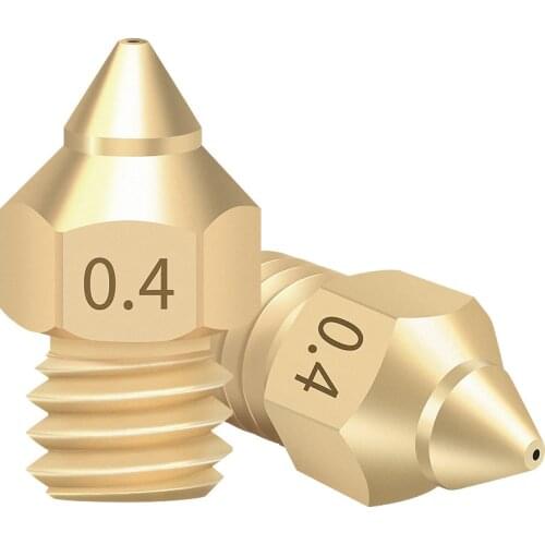 3D Printer Parts Brass TTS TTS New Version of Pointed Nozzle 0.2MM 0.3MM 0.4MM 0.5MM CR-6 SE Nozzle For 1.75mm Filament Makerbot