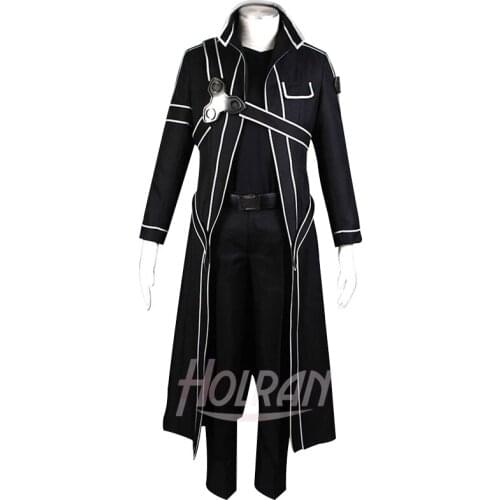 Sword Art Online Kazuto Kirigaya cosplay uniform set costume