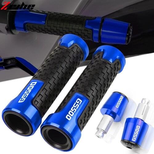 Motorcycle Accessories 7/8" 22MM Handlebar Hand Grips Handle Bar End Cap Plug For SUZUKI GS500 GS 500 1989-2008 1990 1991 1992