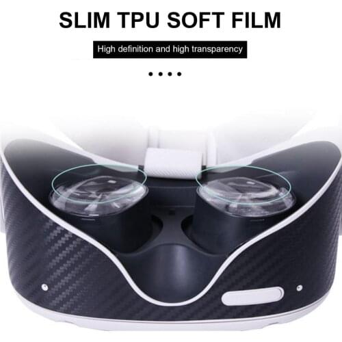 TPU Soft Film Anti-scratch Lens Protector For Oculus Quest 2 VR Glasses Scratch-proof Sweat-proof VR Lens Film Accessories HOT