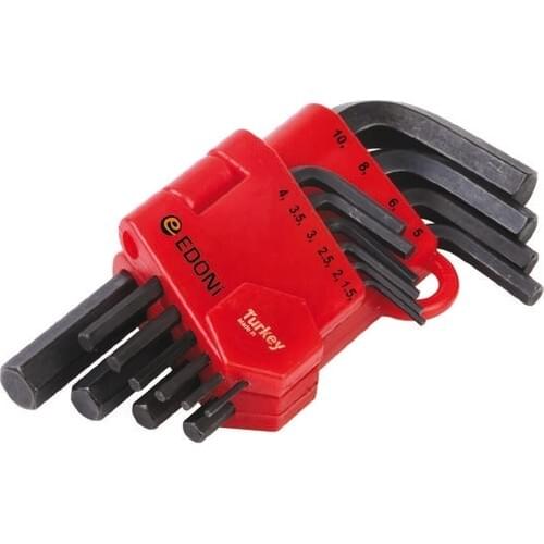 Eltos Edoni 120 Mm Allen Set 10 Piece