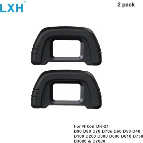 LXH DK-21 Camera Eyecup Eyepiece Viewfinder For Nikon D3000 D3100 D3200 D3300 D5000 D5100 Camera replaces Nikon DK-21 Eye Cup