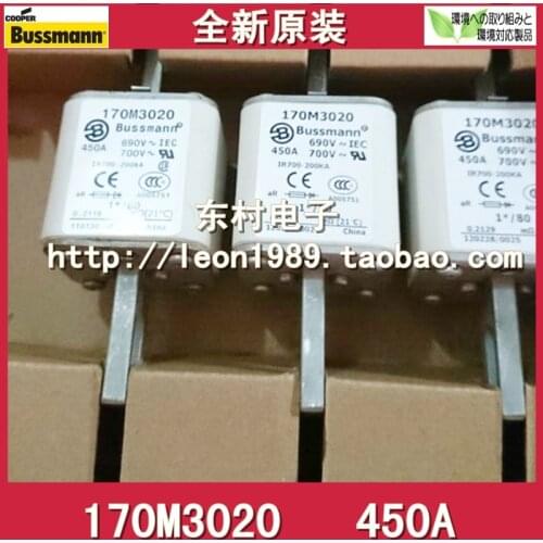 [SA]US Cooper Bussmann Fuses 170M3020 170M3018 450A 690V fuse