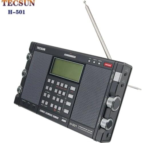 Tecsun Radio H-501 Dual-Speaker DSP SSB Portable Full Band Radio Music Player Speaker With Electronic English Manual