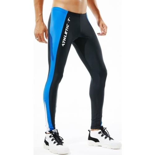 TAUWELL Mens Wear Resistance Pants Tights Stretch Workout Fitness Long Leggings Compress Fitness Nylon Long Johns