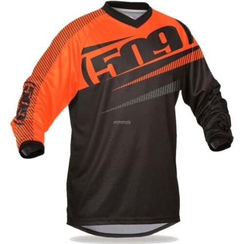 Racing Motorcycle Jersey Motocross Kit Knight Training New For Men And Women Orange Black Brand New 509 Ropa Ciclismo DH Mt
