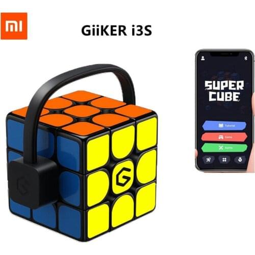 Update Version ] Original Xiaomi Giiker i3s AI Intelligent Super Cube Smart Magic Magnetic Bluetooth APP Sync Puzzle Toys