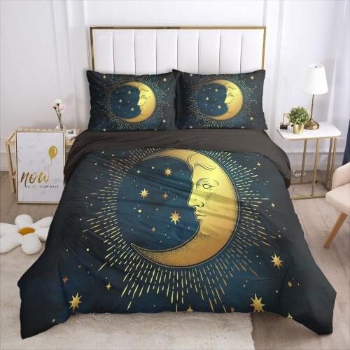 3D Magic Bedding set Duvet cover set Quilt covers Comforter case Pillowcase King Queen Single Full Size Bed Linens Home Textile