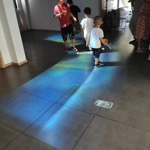 DefiLabs 3D projection screen and lowest price interactive floor system with 130 effects