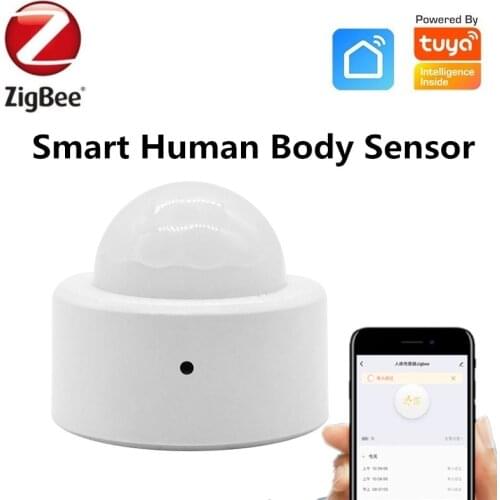 Tuya Zigbee3.0 Human Body Sensor Wireless Smart Body Movement PIR Motion Sensor Gateway Required Tyua/Smart Life Remote Control
