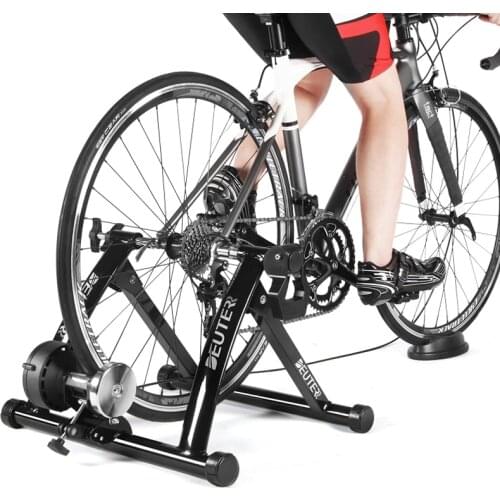 Indoor Exercise Bike Trainer 6 Speed Magnetic Resistance Bicycle Trainer Road MTB Bike Trainers Cycling Roller Home Training
