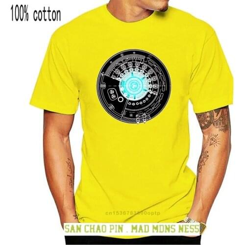 Stark Industries T Shirt Chest Reactor T Shirt Awesome Printed Tee Shirt 100 Cotton Man 6Xl Short Sleeves Casual Tshirt