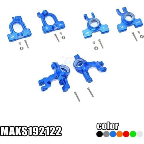 GPM ForARRMA 1/10 KRATON 4X4 4S BLX Aluminum alloy front C seat + front steering cup + rear cup setAR330519+AR330523+AR330522