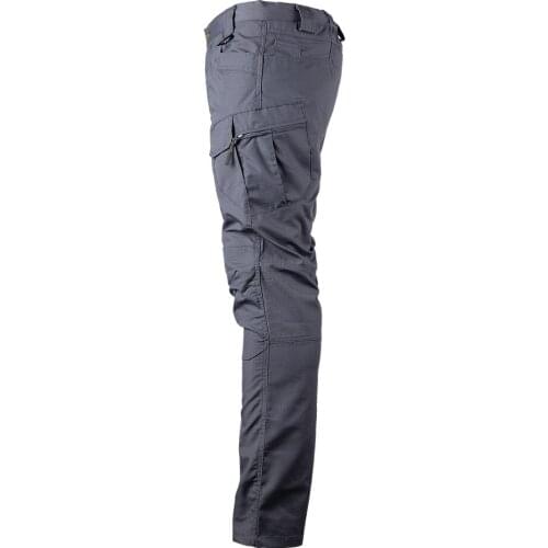 Plenty Of Pockets Casual Trousers Mens Pants Grey Cargo Pants For Men