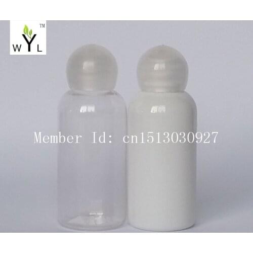 40ML empty travel plastic bottle,sample container for cosmetic packaging ,hotel sample bottle refillable perfume atomizer WYL