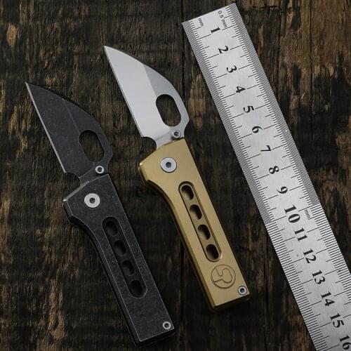 Outdoor folding knife 58HRC blade steel handle pocket knives mountaineering camping fishing EDC tool hunting knife fruit knife