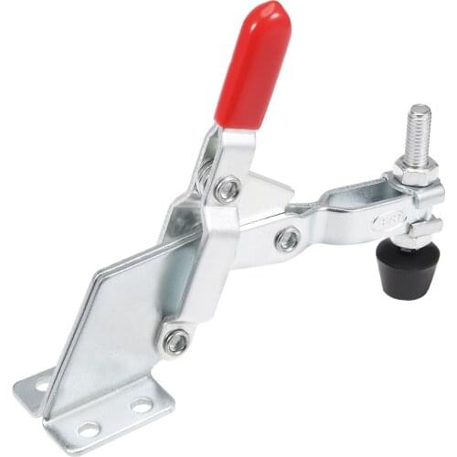 Uxcell Toggle Clamp BRH-101-B Vertical Quick-Release Hand Tool 185Kg/407Lbs Capacity 3pcs