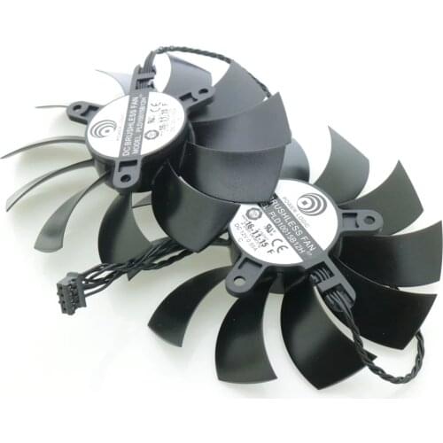 PLD10015B12H 12V 0.55A 95mm 4Pin For EVGA GTX1070 GTX1080 ACX2.0 Graphics Card Cooling Fan