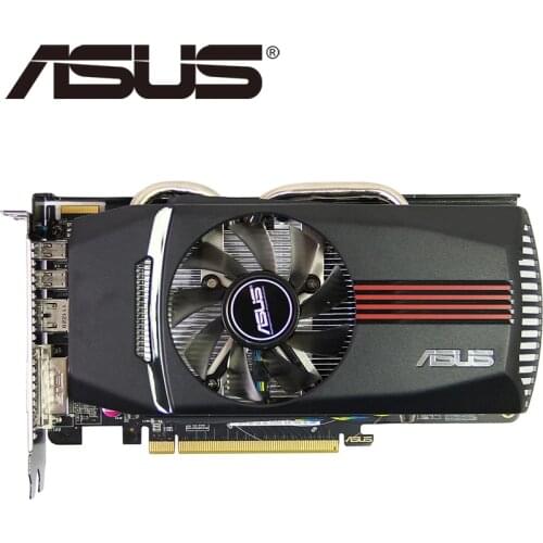 ASUS Graphics Cards HD 7770 1GB 128Bit GDDR5 Video Card for ATI Radeon HD7770 VGA Cards Used Equivalent GTX 750 GTX650 Ti