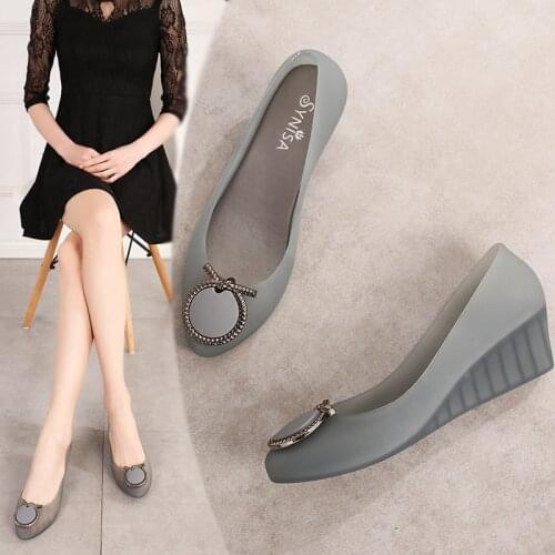 Women 'Summer Shoes Woman Jelly Sandals Shoes Women Casual Slip On Wedges Sandals Female Shoes