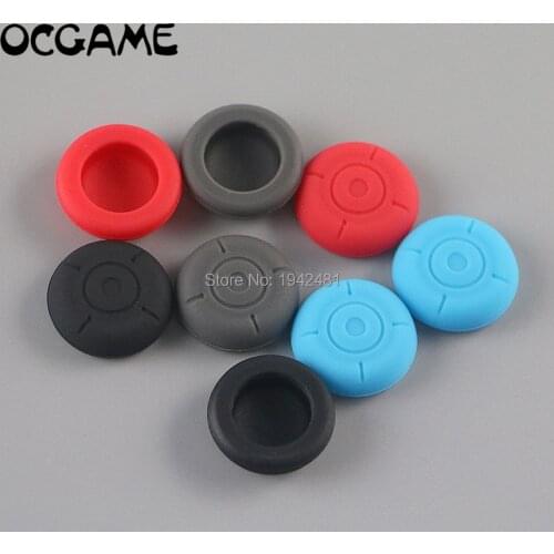 10pcs joystick Caps Colorful Silicone Analog Grip button cap cover for Switch NS NX Accessories