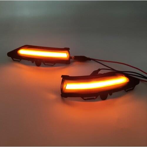 Car Flashing Rearview Mirror Indicator Lamp Side Wing LED Blinker Light For Ford ST Line MK8 2018 Fiesta MK8 2019 2020 PUMA 2020