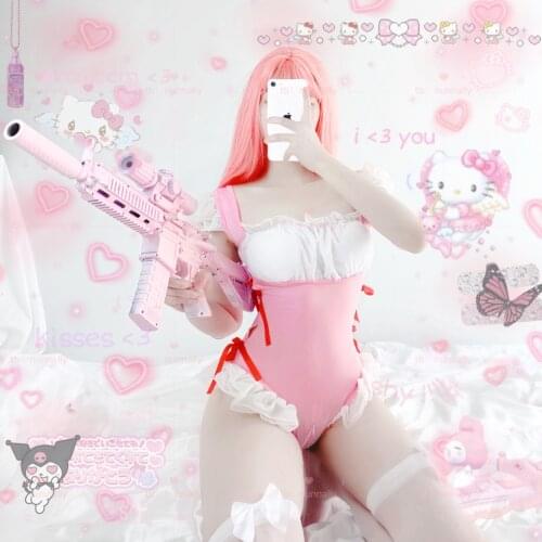 Anime Cosplay Sexy Costumes Fetish Lingerie Kawaii Underwear Maid Classical Erotic Lace Outfit Sm Porno Suit for Women Bodysuits