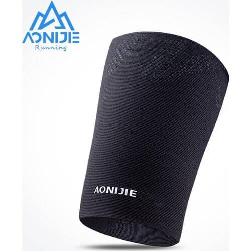 AONIJIE E4403 One Piece Adjustable Compression Thigh Sleeve Leg Brace Support Quad Wrap Sports Injury Recovery For Running Trail