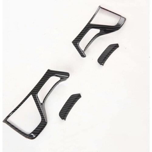 Auto inerior Steering wheel trim for Pajero sport 2020,ABS , car styling，4pcs