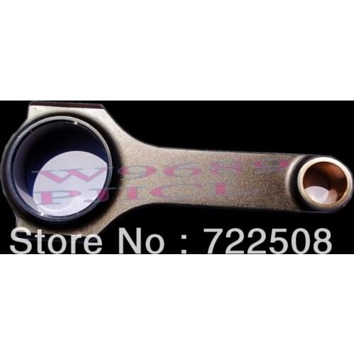 For engine 4AG 2 4age connecting rods H beam forged billet 4340 engine enhancement conrods free shipping high performance