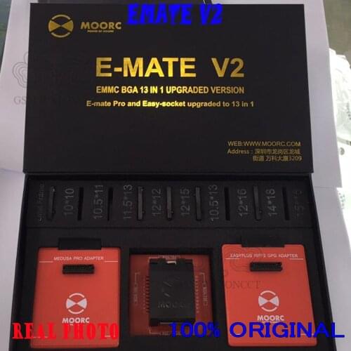 Gsmjustoncct E-MATE V2 emate box / emate 13 IN 1 / emate v2 version Emate box pro Easy-socket upgrade 13 IN 1 Support BGA100