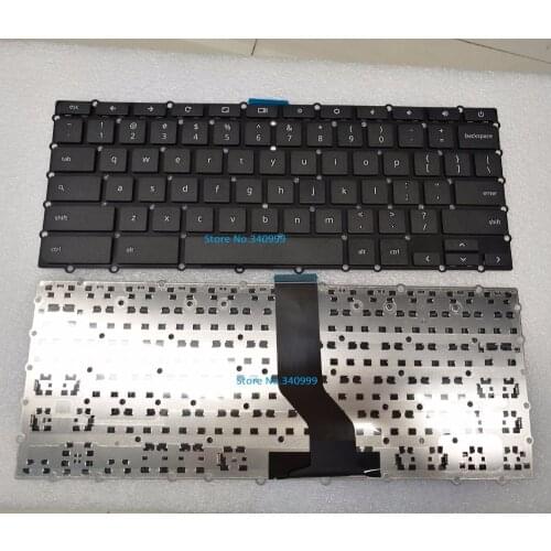 Free shipping New Laptop US keyboard for ACER chromebook 15 C910 CB3-431 CB3-531 CB5-571 US keyboard black No Frame