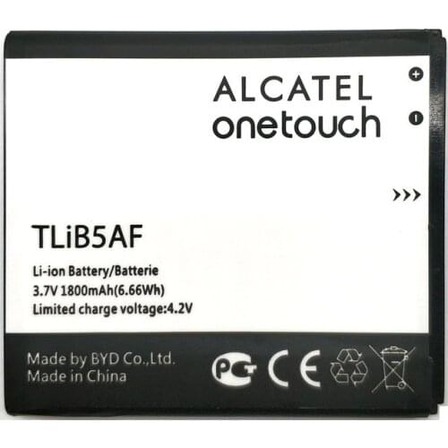 2019 New 1800mAh TLiB5AF Li-ion battery For Alcatel One Touch 997D OT-997 OT997 X'pop 5035 A/E/D/X Batterij Bateria