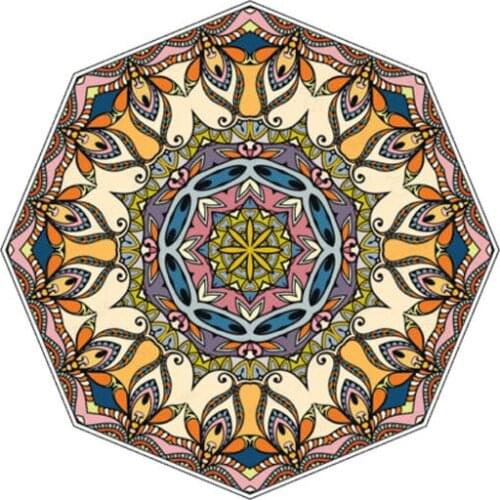 Originality 8.6CM*8.6CM Creative Flowers Motorcycle Helmet Car Sticker Body PVC Decal