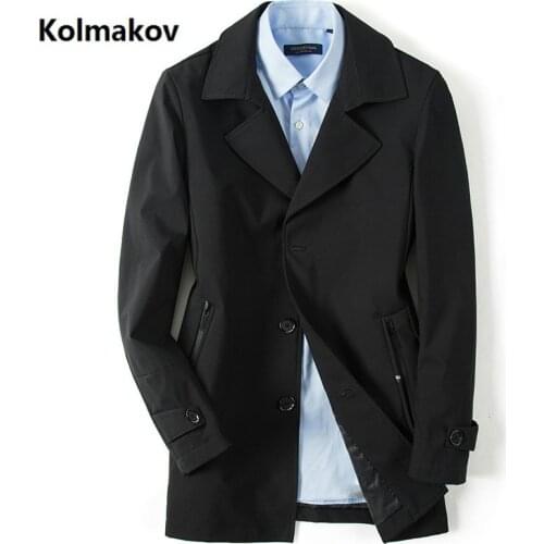 2019 Autumn mens coat new style Mens fashion jacket Mens high quality trench coat Classic jacket men business Windbreaker