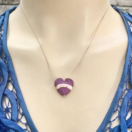 The only love hidden in my heart 925 Silver Necklace