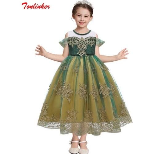 Girls Dress Costume Princess Dressing Up With Cape For Girl Carnival Fancy Party Dress Kids Dresses Child Clothing