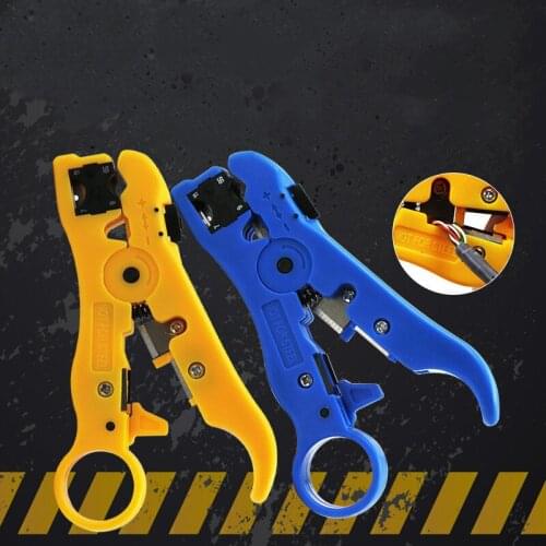 1pcs Portable Wire Stripper Knife Multi-functional Cable Wire Pliers Hand Tools Crimper Cutter Striper Hardware Accessories