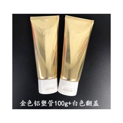 300pcs empty 100ml lotion plastic soft tube for cosmetic skin care cream packaging,100g squeeze container bottles with screw cap