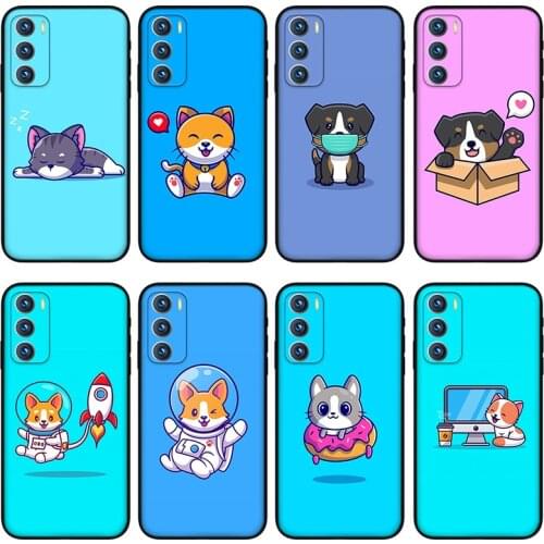 Cats and dogs phone case for oppo Reno 4 6 pro Puls Z Silicone case for oppo realme GT Q3 Q2 GTneo X7 X50 pro