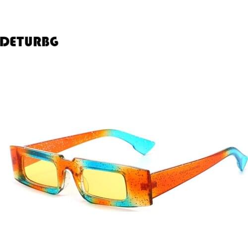 Vintage Rectangle Small Sunglasses Womens Luxury Brand Designer Eye wear Beach Retro Sun Glasses Shades for Women UV400 SG062