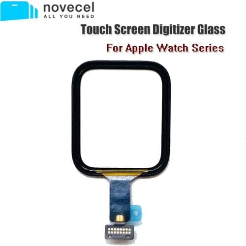 Touch Screen Digitizer Glass For Apple Watch Series 2 3 4 5 6 Glass Lens Panel 38mm 40mm 42mm 44mm Touch Glass Replacement