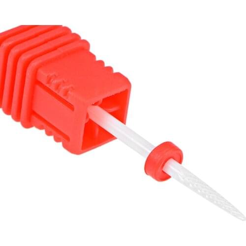 Uxcell Ceramic Nail Drill Bits 3/32 Inch Electric Nails File for Manicure Pedicure LL35