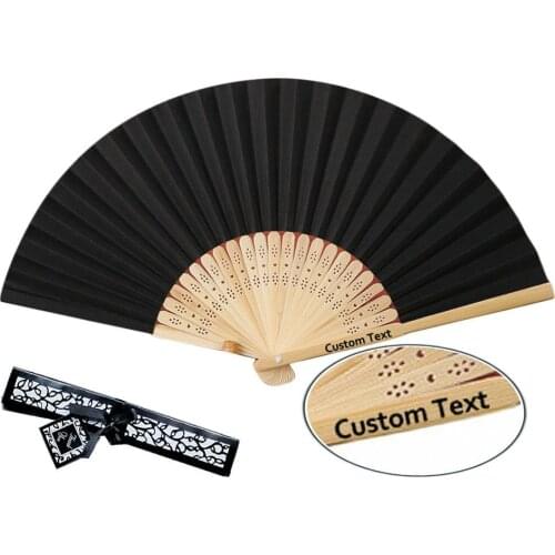Japanese Style Floral Folding Hand Fan Vintage Handheld Silk Folding Fan for Wedding Dancing Party Gifts Home Decor