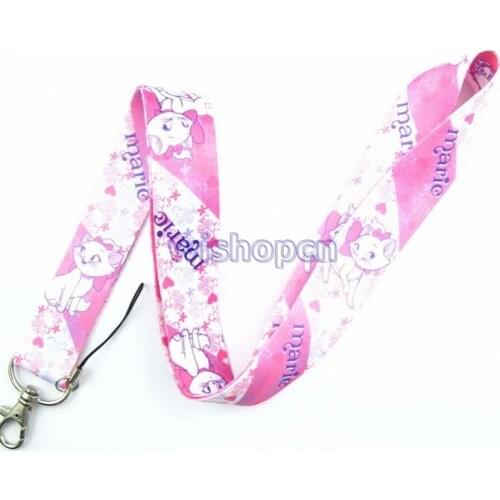 20 Pcs cat Mobile Phone Neck Straps Neck Strap Keys Camera ID Card Lanyard GS0150