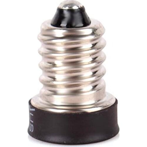 E14 to E12 Adapter Converter Lamp Adapter E14 to E12 Converter Adapter Lamp Holder for Halogen CFL Bulb Lamp Light