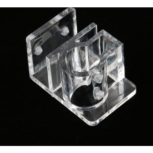 Acrylic Aquarium Fish Tank Filter Water Tube Holder Storage Rack Tube Clamp